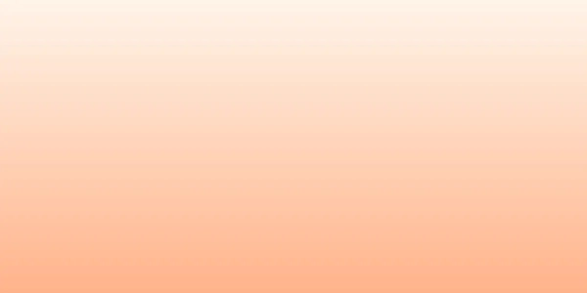 A warm gradient banner