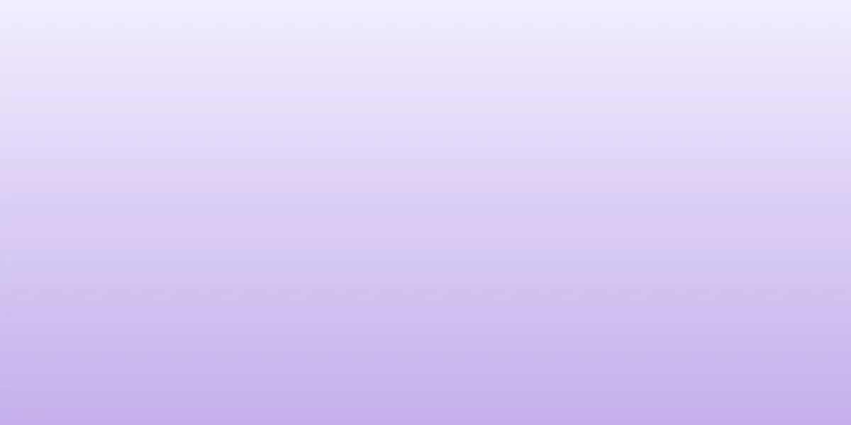 A lilac gradient banner